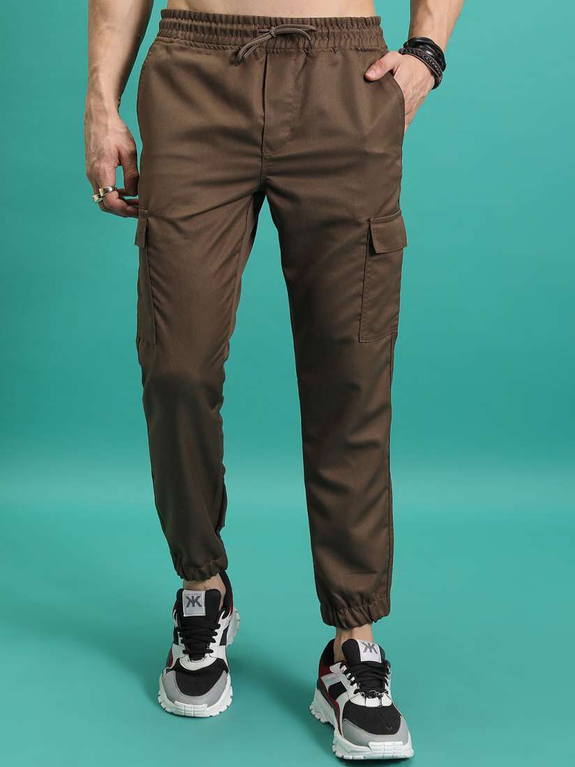 Buy HIGHLANDER Men Cargo Jogger Trousers Trousers for Men 25940034 Myntra