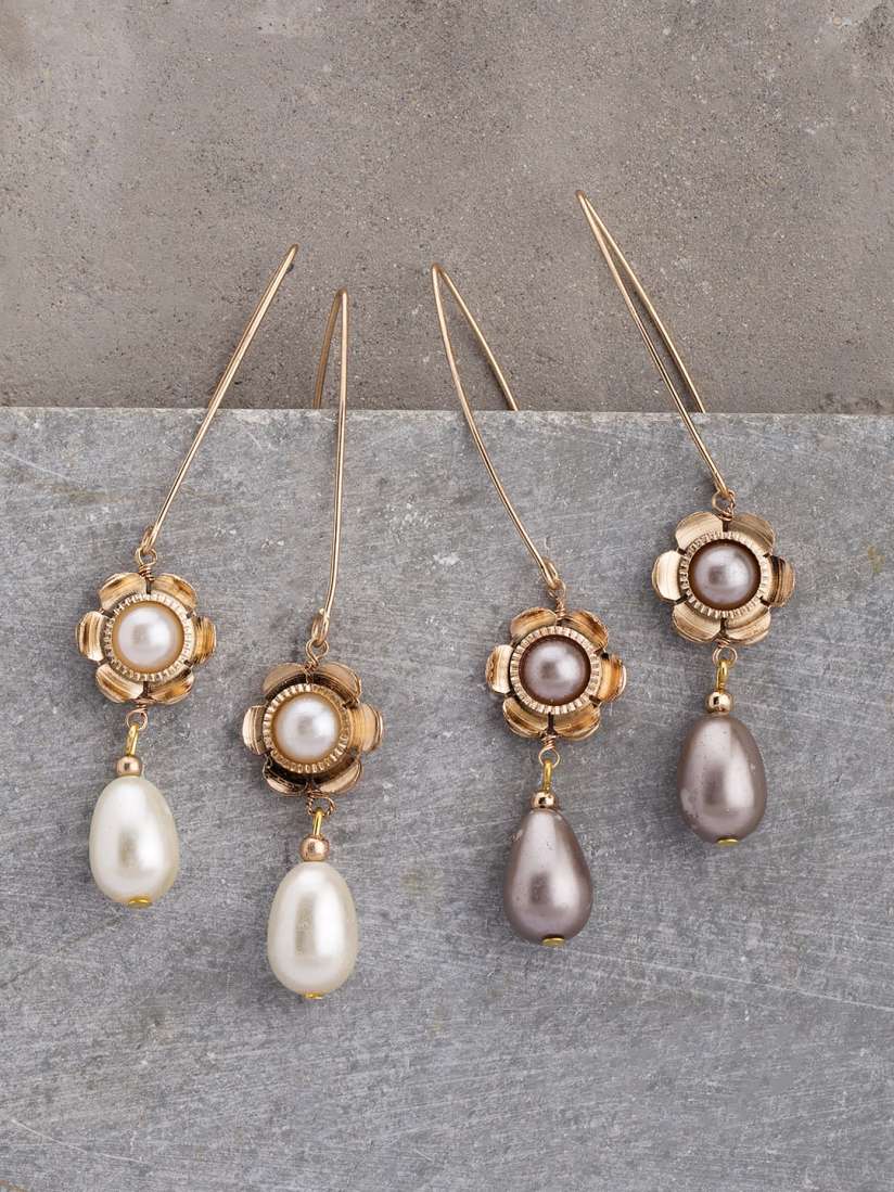 Voylla pearl earrings new arrivals