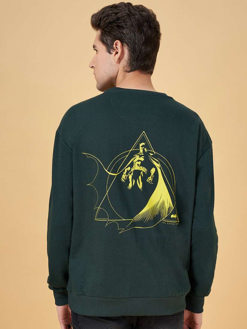 Buy YU by Pantaloons Graphic Printed Cotton Pullover Sweatshirt Sweatshirts for Men 25944702 Myntra