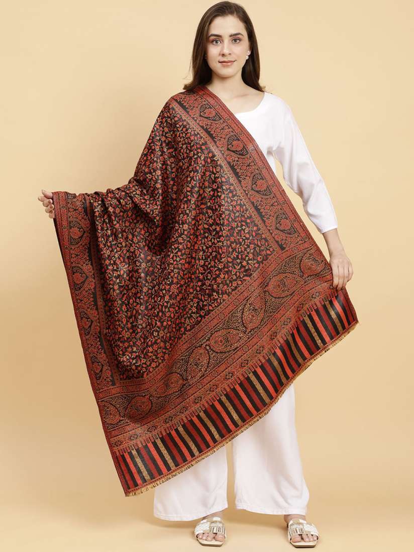Buy Moda Chales Floral Woven Design Shawl Shawl for Women 25945158 Myntra