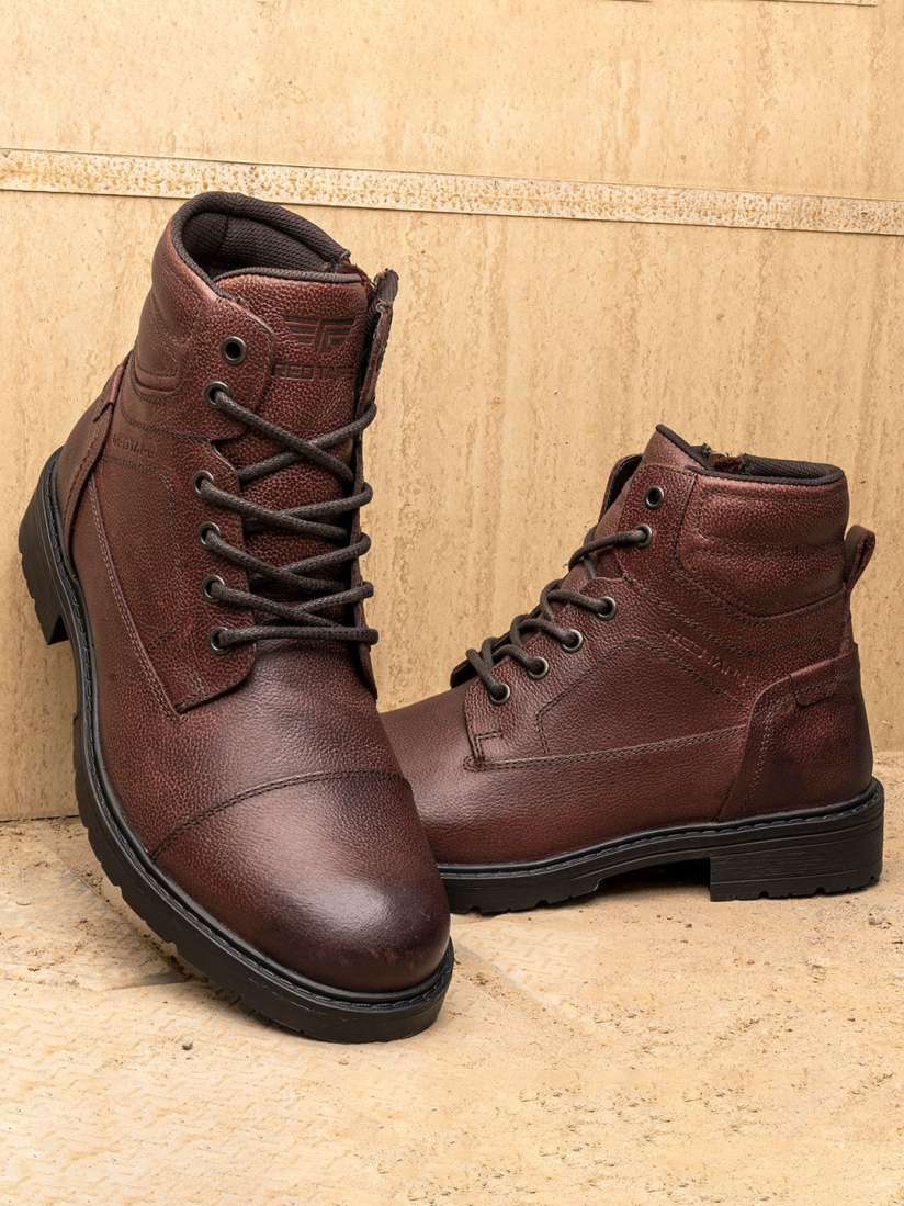 Red tape boots myntra sales