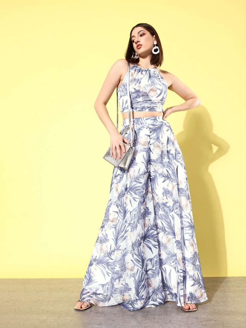 Crop top dress myntra shop