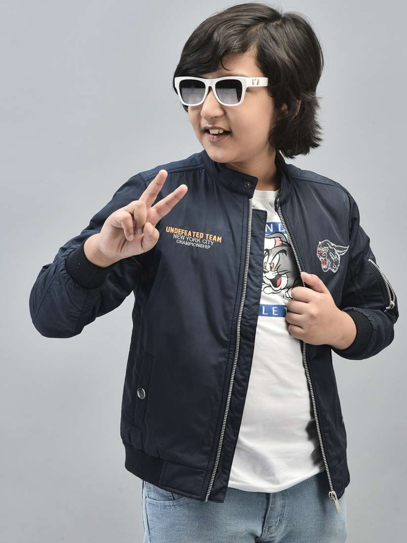 Buy Crimsoune Club Boys Graphic Embroidered Lightweight Bomber Jacket Jackets for Boys 25952332 Myntra