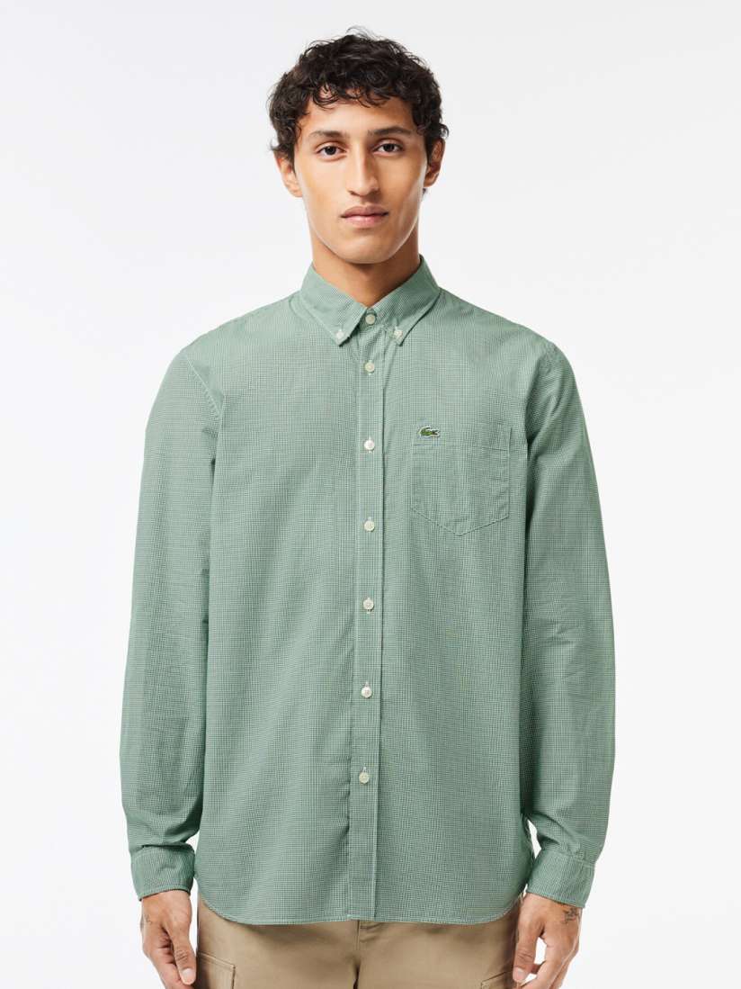 Lacoste casual shirt cheap