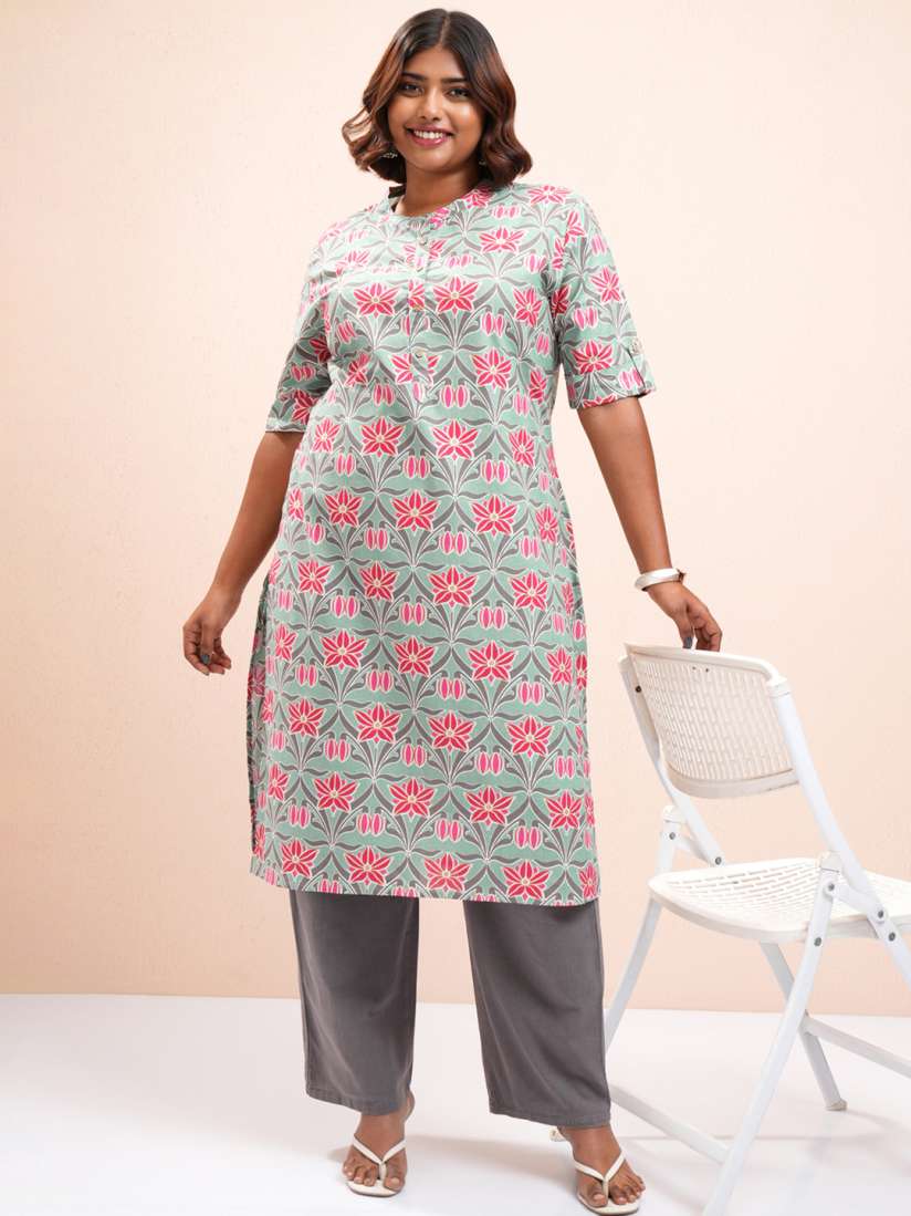 Vishudh women's straight kurta top