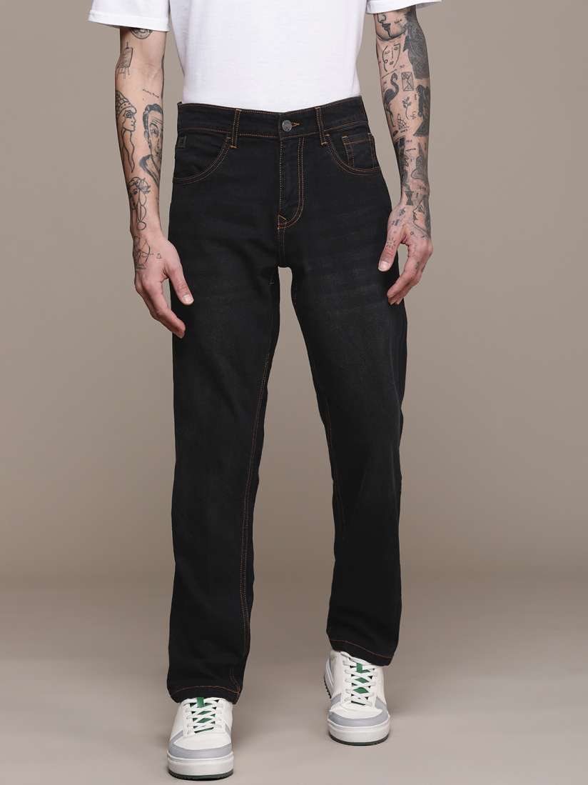 Buy WROGN Men Relaxed Fit Stretchable Jeans Jeans for Men 25955306 Myntra