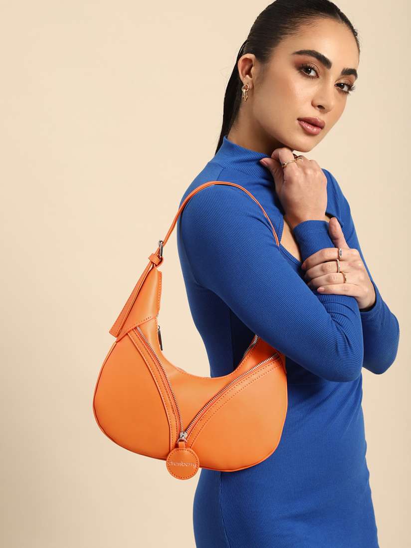 Buy DressBerry Structured Hobo Bag Handbags for Women 25956926 Myntra