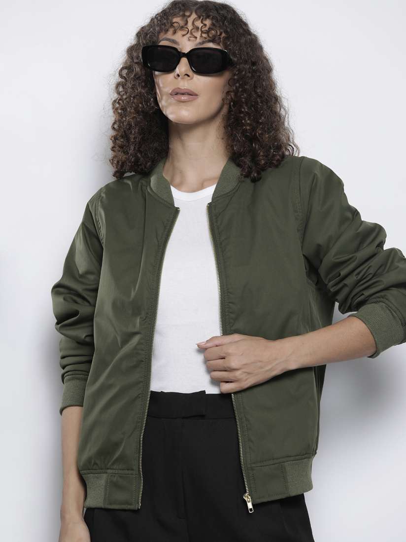 Buy DOROTHY PERKINS Padded Bomber Jacket Jackets for Women 25964238 Myntra