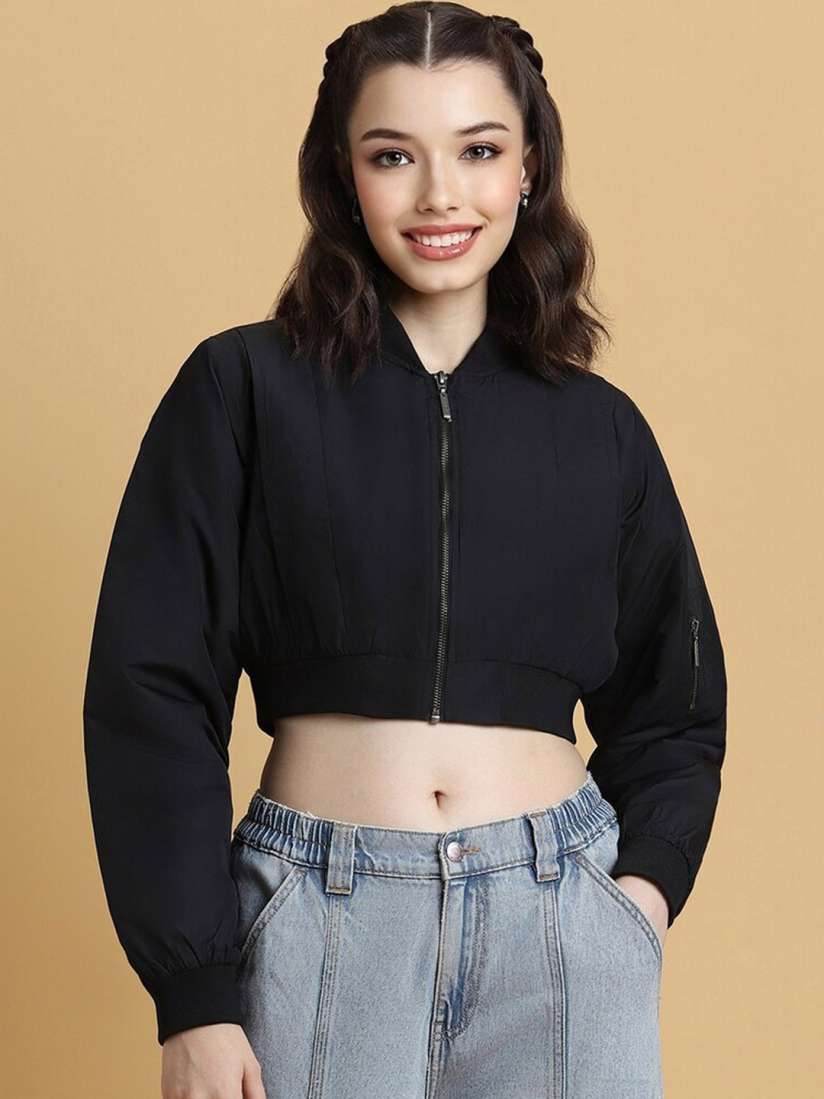 Cheap cropped jackets on sale
