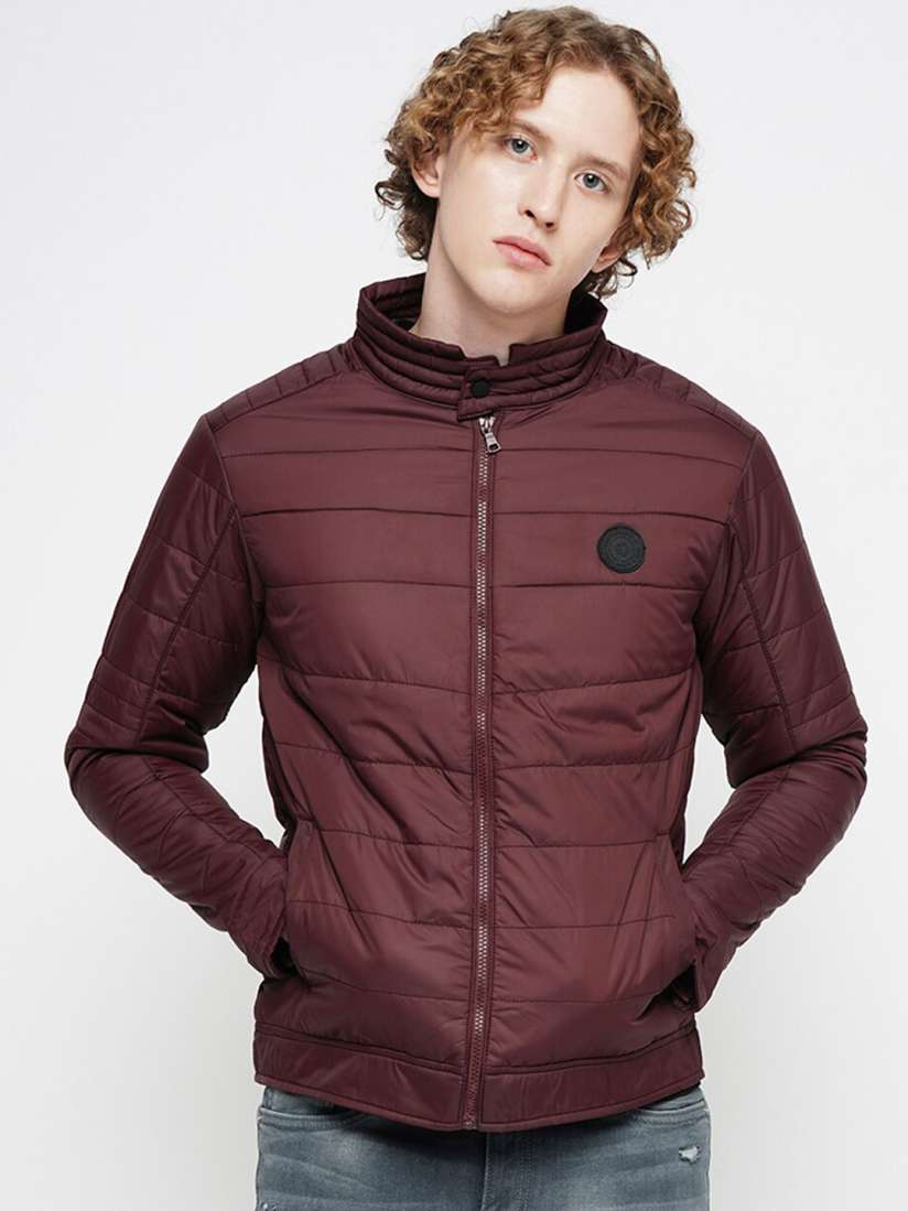 Buy Jack Jones Mock Collar Padded Jacket Jackets for Men 25966824 Myntra