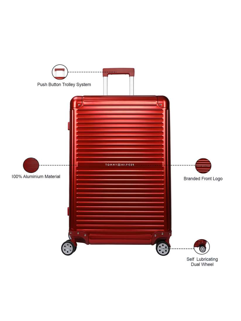 Buy Tommy Hilfiger Titanium Hard Case Cabin Trolley Bag Trolley Bag for Unisex 25973004 Myntra