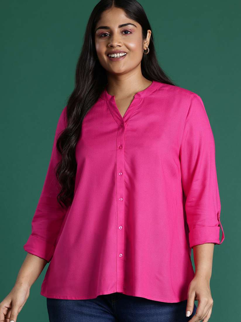 Plus size casual shirts 2025