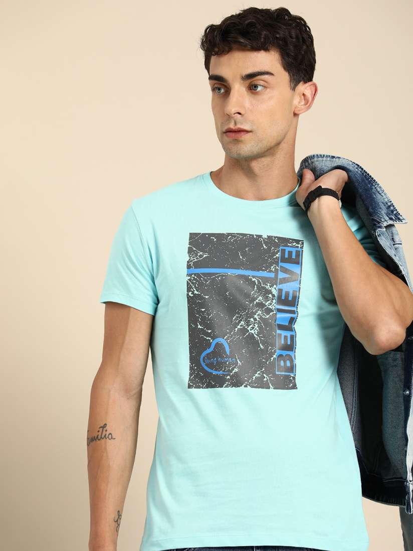 Buy Being Human Pure Cotton Graphic Printed T shirt Tshirts for Men 25982654 Myntra