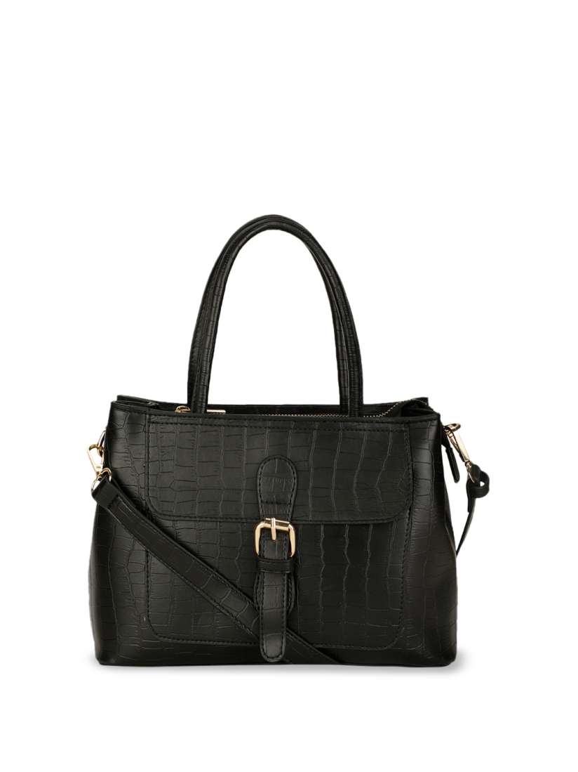 Buy Bata PU Structured Handheld Bag With Buckle Detail Handbags for Women 25982936 Myntra