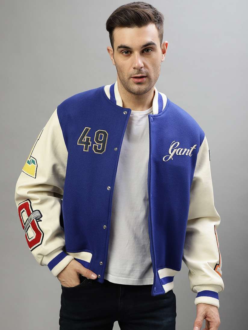Varsity jacket gant top
