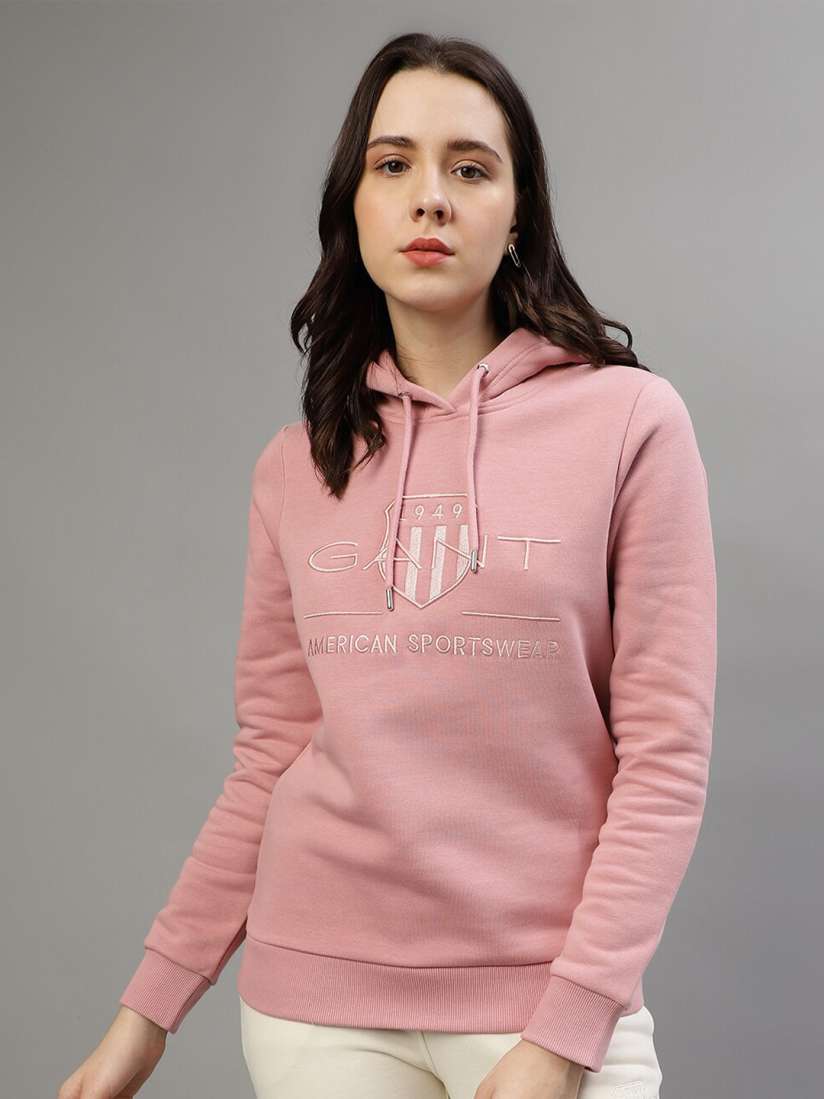Gant pink sweatshirt on sale