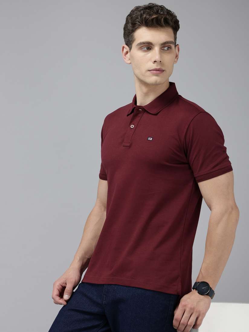 Buy Arrow Polo Collar Pure Cotton T shirt Tshirts for Men 25994542 Myntra