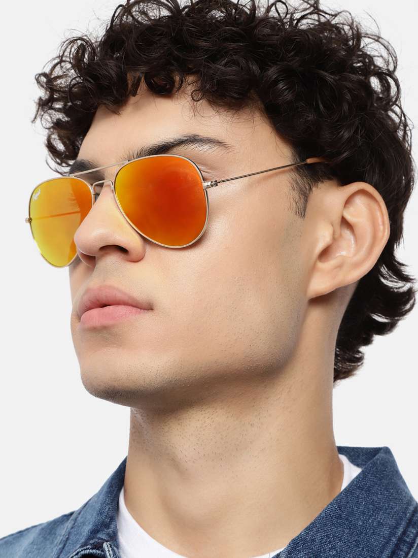 Orange lens aviators online