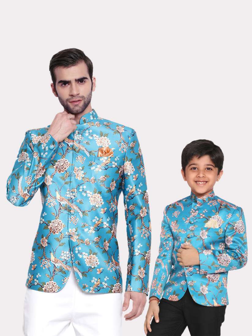Jodhpuri blazer printed clearance