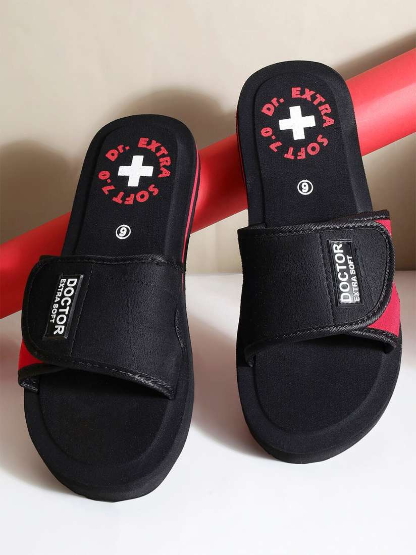 Sliders with velcro strap online