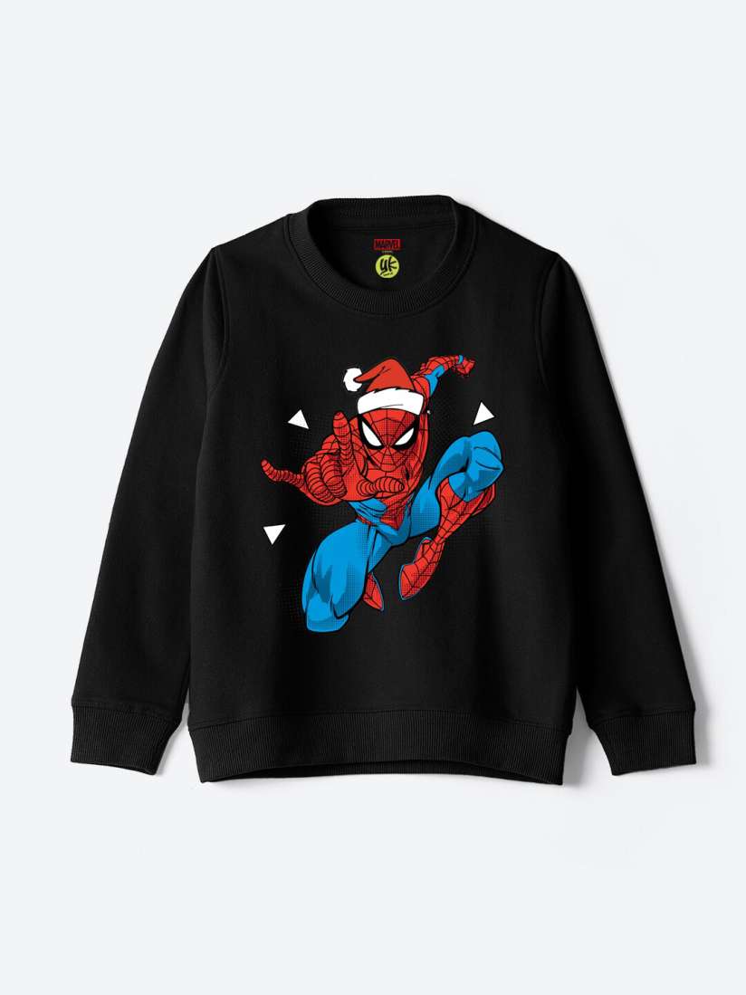 Boys marvel sweatshirt store