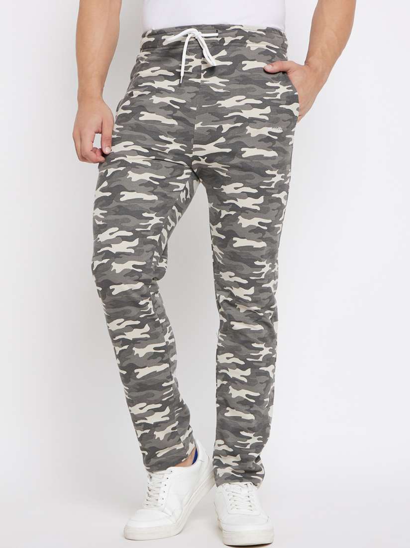Buy 98 Degree North Men Camouflage Printed Cotton Mid Ride Track Pant Track Pants for Men 26011898 Myntra