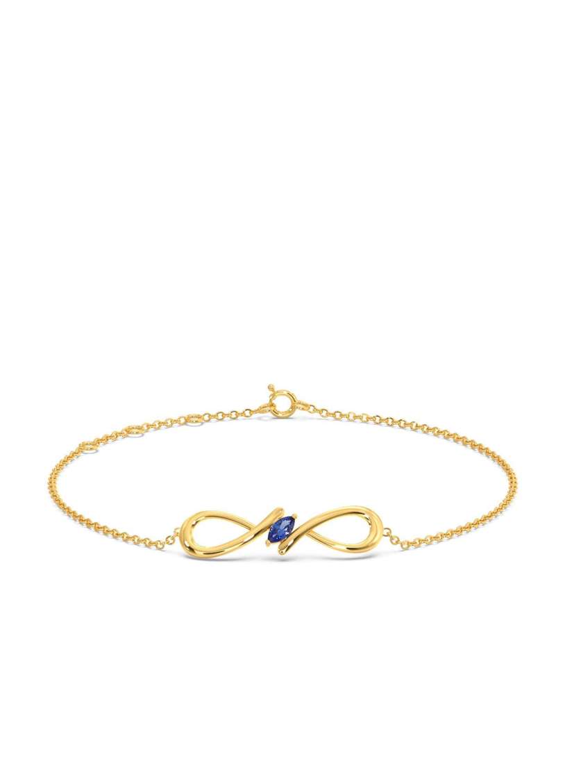 Buy CANDERE A KALYAN JEWELLERS COMPANY 18K Gold Gemstone Studded Bracelet 1.56gm Bracelet Gold for Women 26020460 Myntra