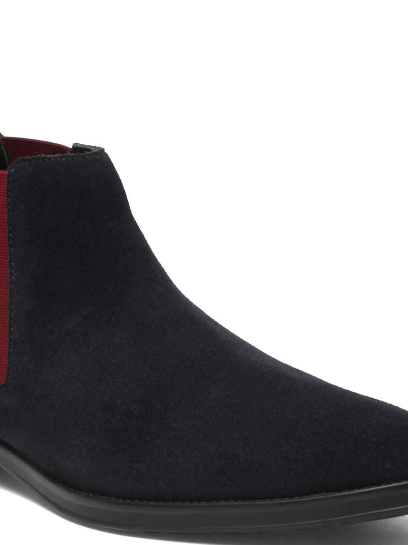 Buy Teakwood Leathers Men Mid Top Suede Chelsea Boots Boots for Men 26041126 Myntra
