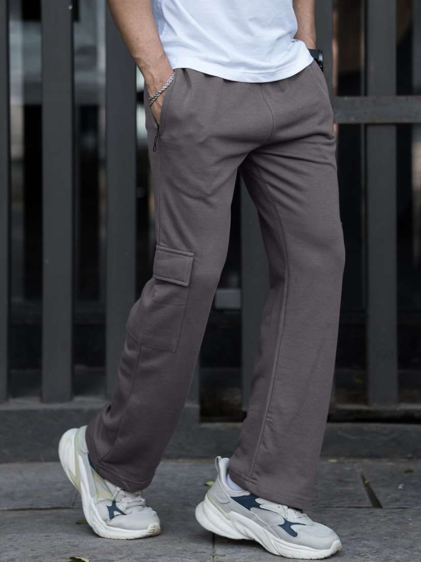 Buy Maniac Men Straight Fit Cargo Cotton Track Pants Track Pants for Men 26049790 Myntra
