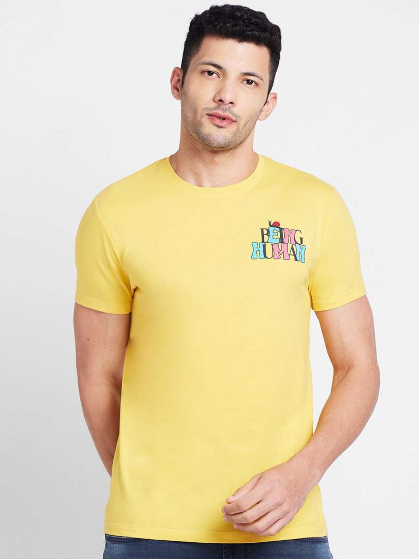 Buy Being Human Round Neck T shirt Tshirts for Men 26050666 Myntra