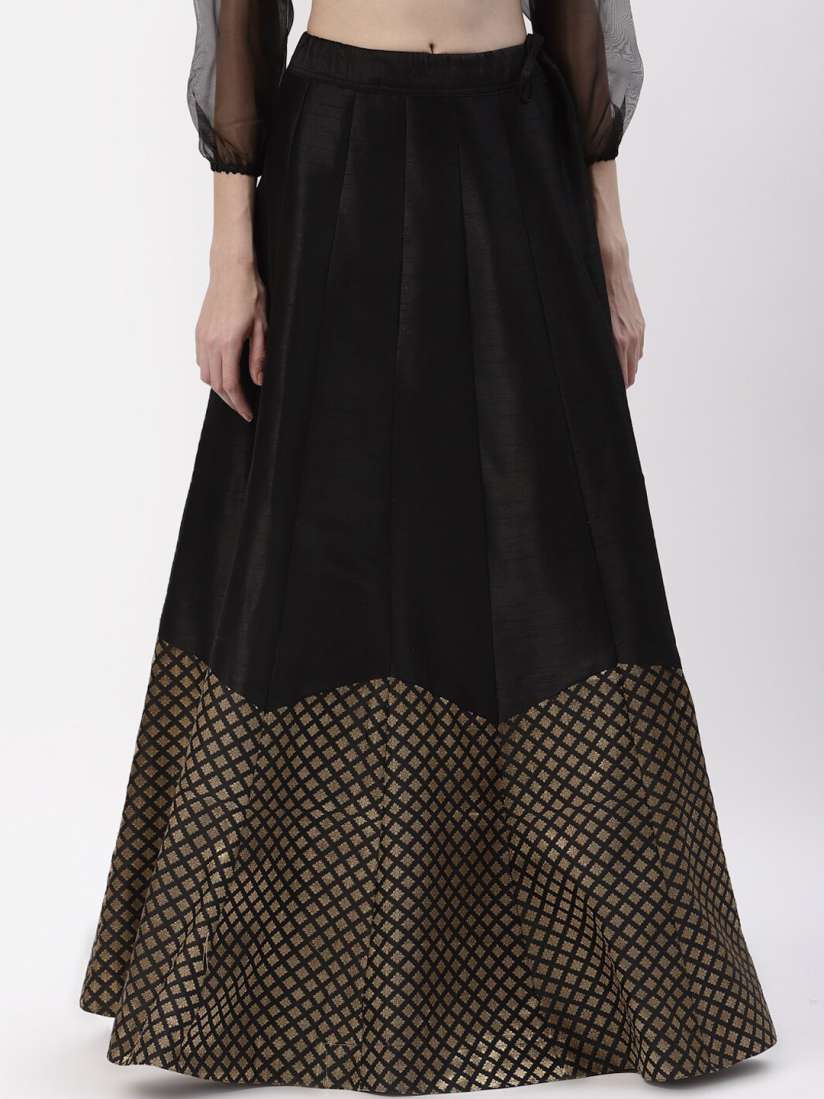 Buy studio rasa Ethnic Motifs Self Design Flared Maxi Ethnic Skirt Skirts for Women 26052474 Myntra