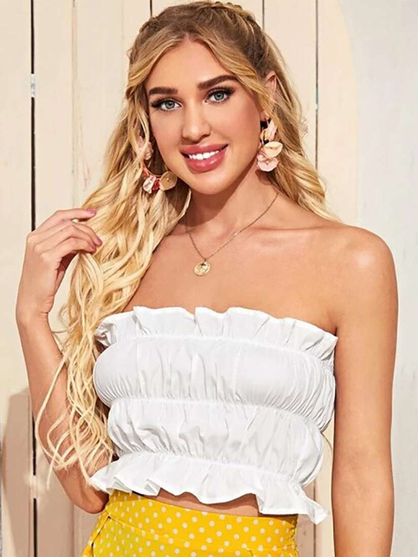 Tube tops myntra top