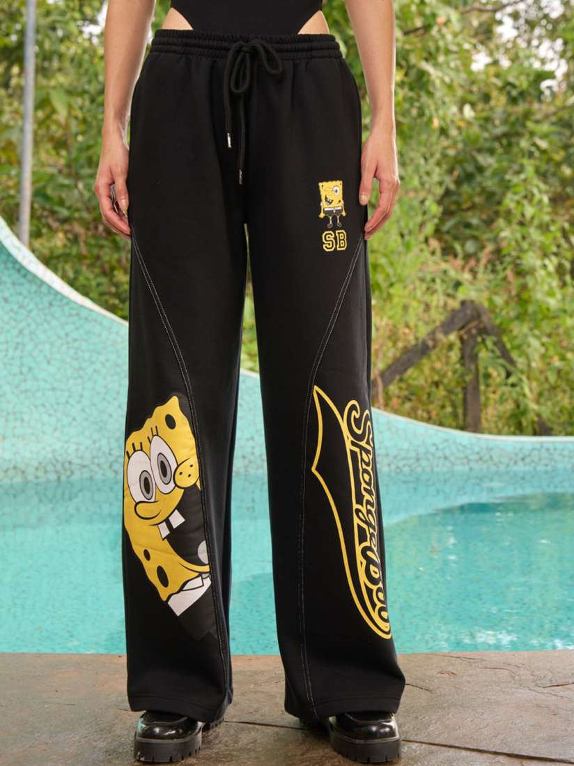 Graphic track pants shop