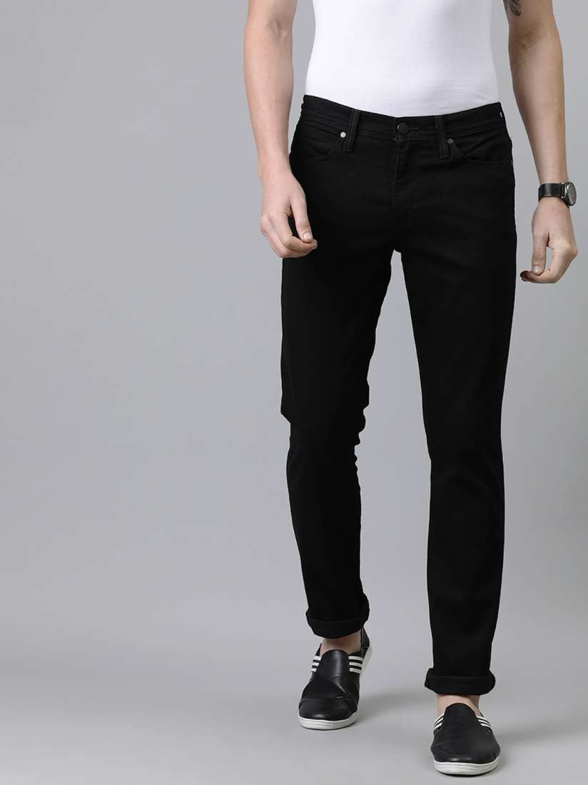 Buy Levis Redloop Men Black 511 Slim Fit Mid Rise Clean Look Stretchable Jeans Jeans for Men 2607509 Myntra