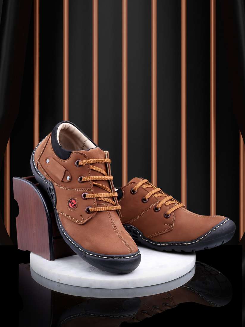 Buy IMCOLUS Men Leather Lace Up Sneakers Casual Shoes for Men 26076460 Myntra