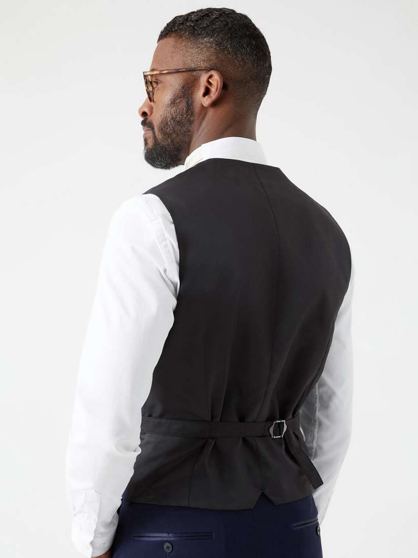 Buy Burton Slim Fit Tuxedo Waistcoat Waistcoat for Men 26077132 Myntra