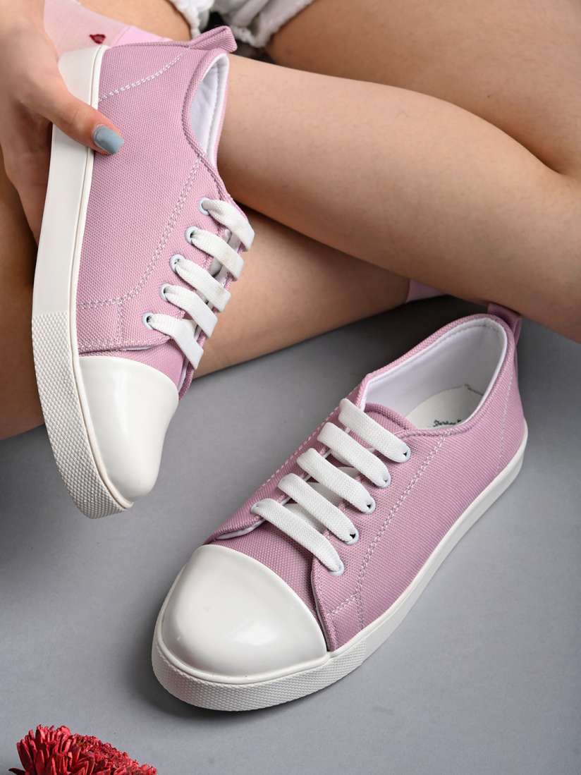 Buy Stylestry Women Contrast Sole Lace Up Sneakers Casual Shoes for Women 26084958 Myntra