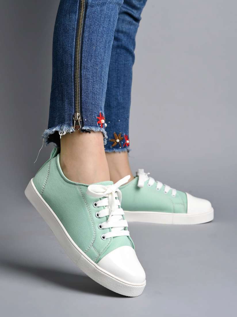 Buy Stylestry Women Josh Canvas Comfort Insole Sneakers Casual Shoes for Women 26085006 Myntra