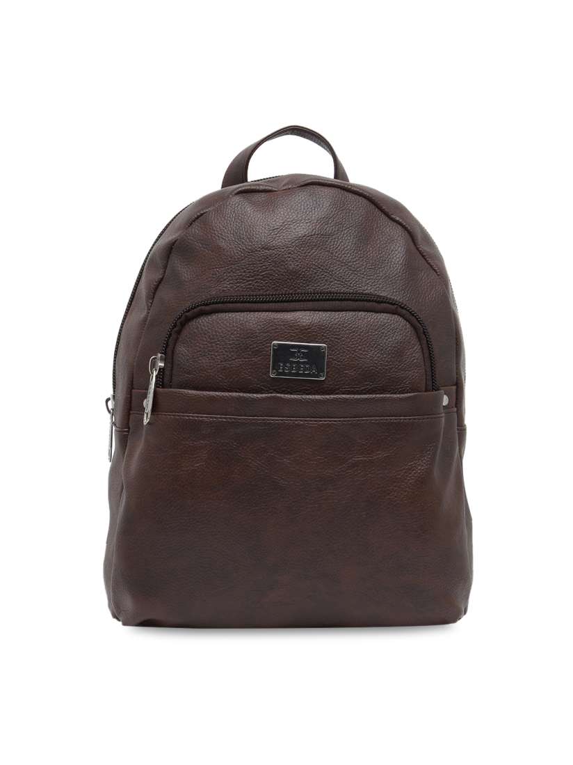 Buy ESBEDA Women Brown Solid Backpack Backpacks for Women 2610632 Myntra