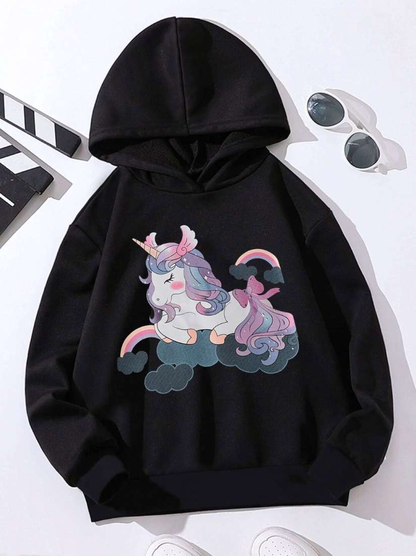 Sweater hoodie unicorn outlet