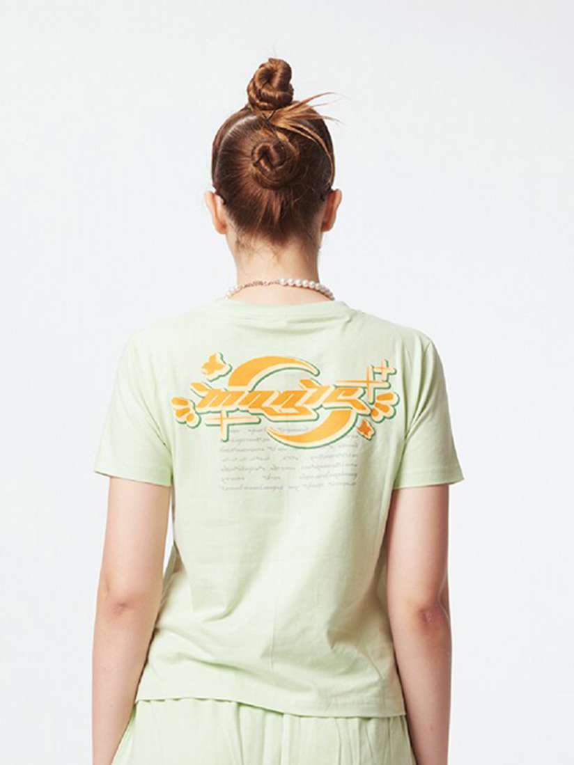 Buy Koovs Typography Printed Short Sleeves Pure Cotton T shirt Tshirts for Women 26116152 Myntra
