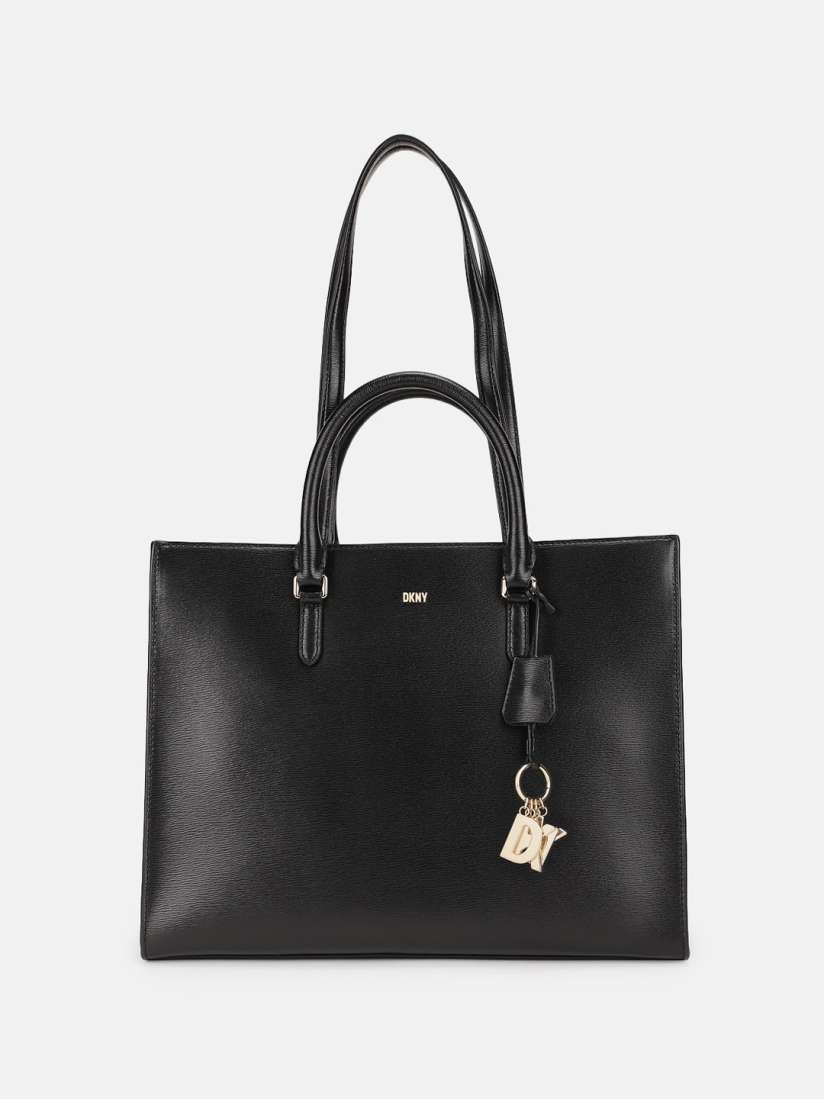 Buy DKNY Textured Structured Leather Shoulder Bag Handbags for Women 26129088 Myntra