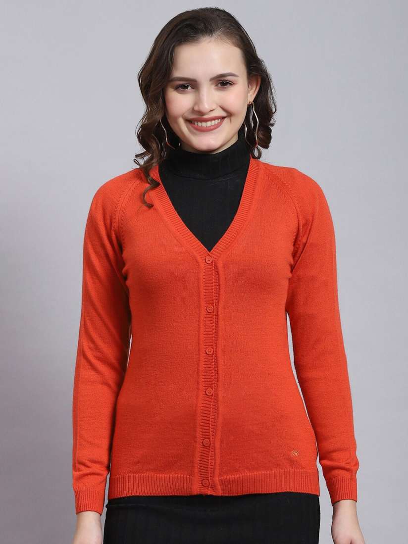 Buy Monte Carlo Woollen Cardigan Sweater Sweaters for Women 26131318 Myntra