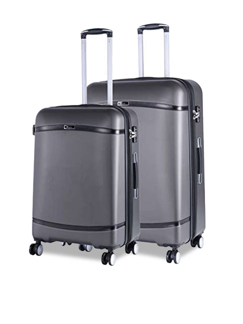 Buy IT luggage Set of 2 Quaint 360 Degree Rotation Large Medium Trolley Suitcases 71.1 61cm Trolley Bag for Unisex 26142292 Myntra
