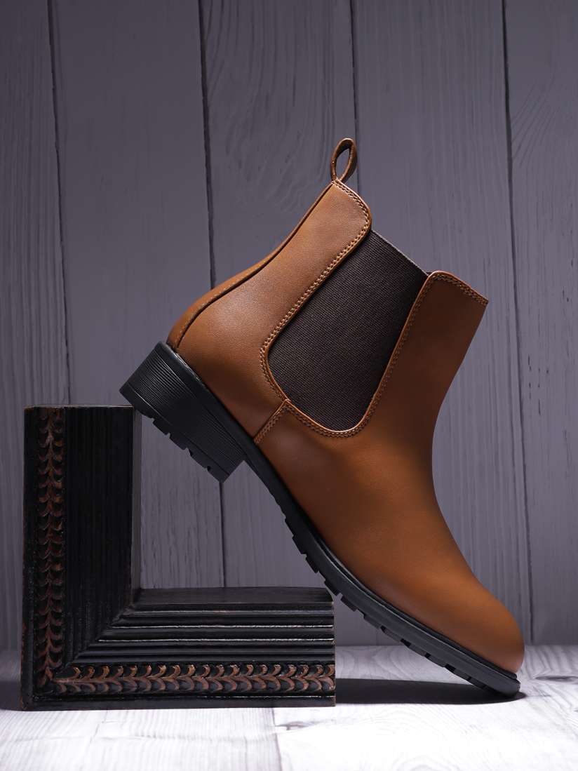 Buy The Roadster Lifestyle Co. Women Mid Top Chelsea Boot Boots for Women 26148374 Myntra