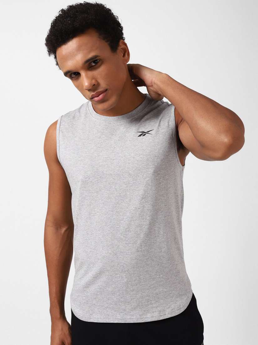 Buy Reebok Sleeveless Yg Tank Innerwear Vests Innerwear Vests for Men 26149394 Myntra