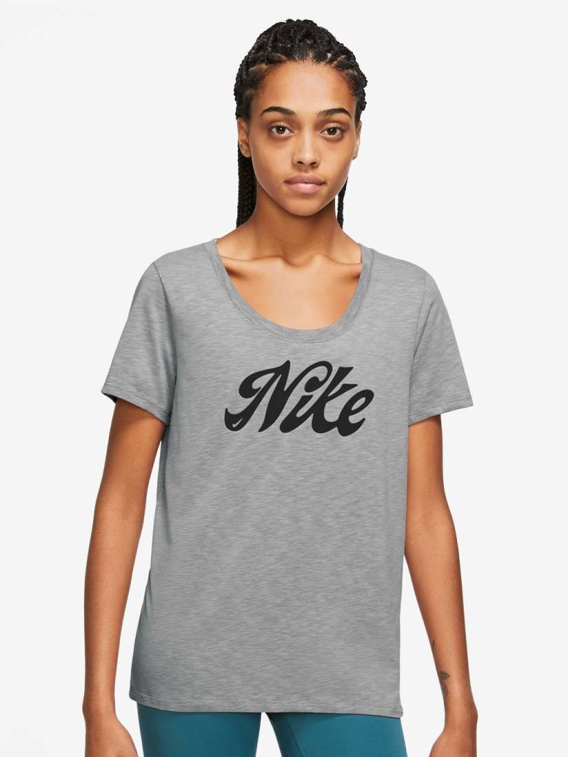 Nike dri fit cotton tee womens on sale