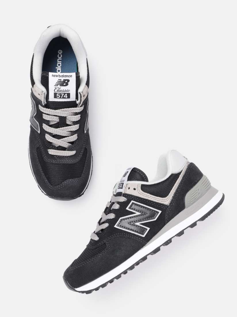 Buy New Balance 574 BLACK Women Casual Shoes Casual Shoes for Women 26175452 Myntra