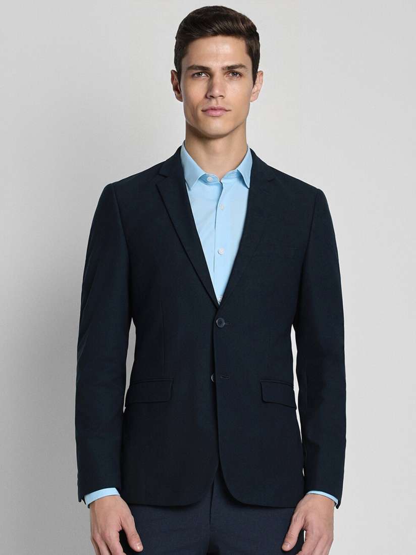 Buy Peter England Elite Single Breasted Slim Fit Blazers Blazers for Men 26192510 Myntra