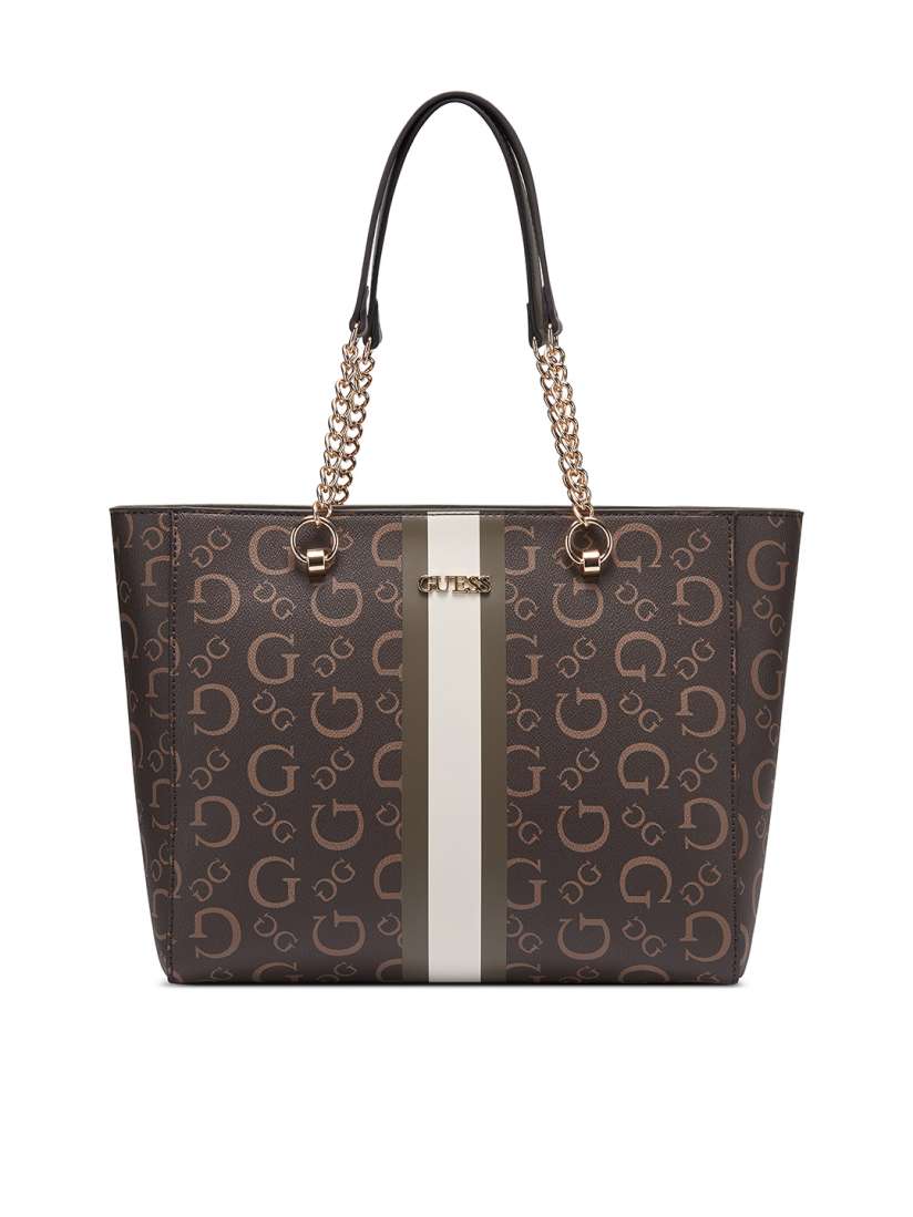 Buy GUESS Brand Logo Printed Shoulder Bag Handbags for Women 26196748 Myntra